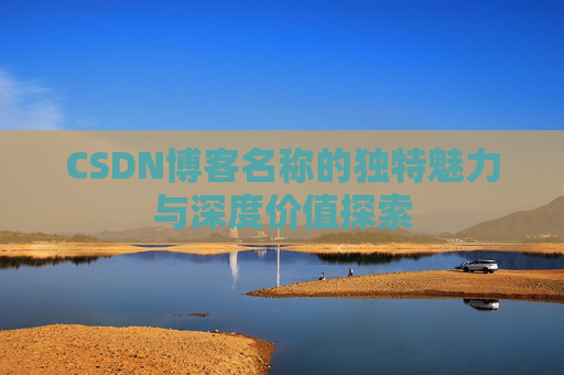CSDN博客名称的独特魅力与深度价值探索